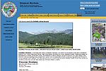 The homepage with information on Hamilton, Montana