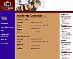 Academic Calendar