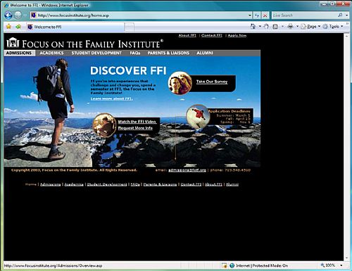 Main page