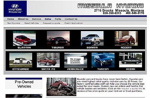 Pre-Owned Hyundai Page