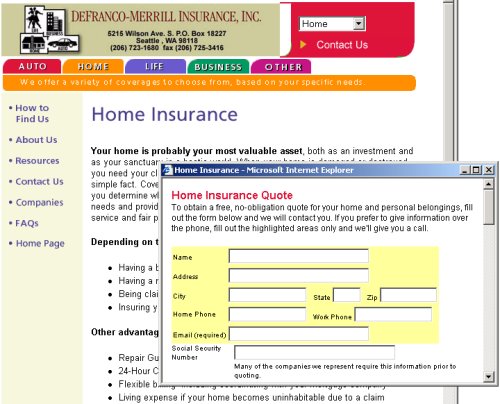 Home Insurance Quote